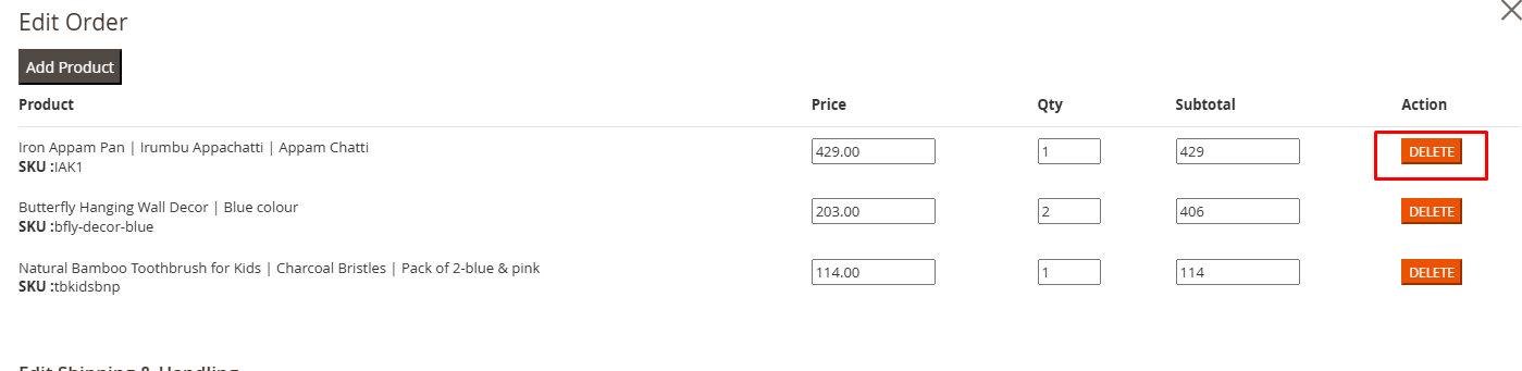 Product Screenshot
