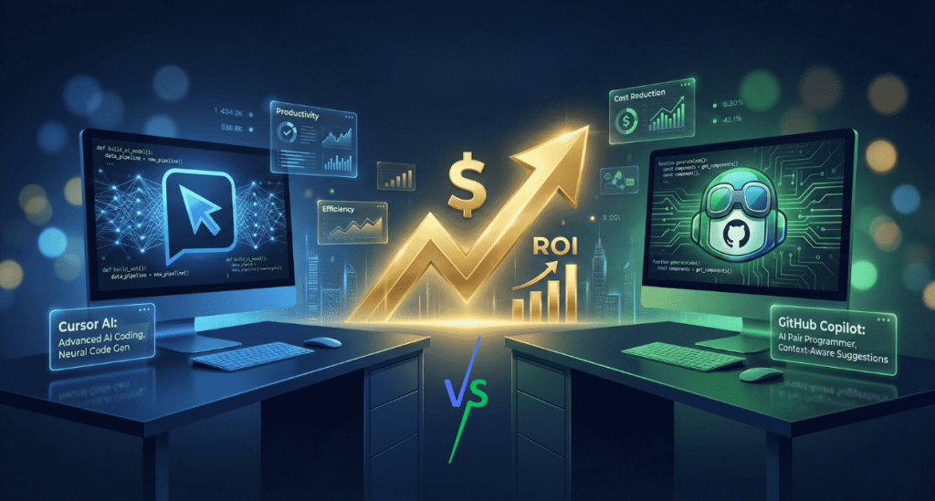 Cursor AI vs GitHub Copilot: Enterprise ROI Comparison 2026