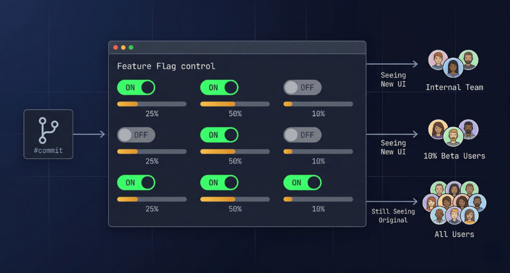 controlling code execution flow at runtime: the power... Feature Flags in Production: A Complete Guide to Progressive Delivery ...